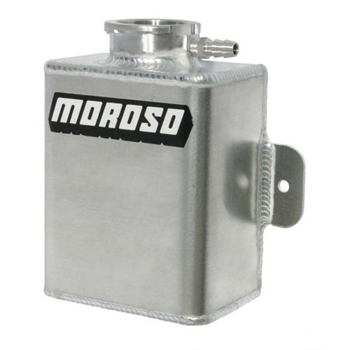 Moroso Coolant Expansion Tank, Fabricated Aluminium, Natural, 1 1/4 Quart, Each