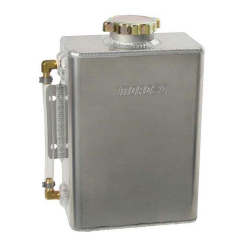 Moroso Cooling System Expansion Tank, w/Integral Mounting Brackets, 2 Qt. Capacity, Side