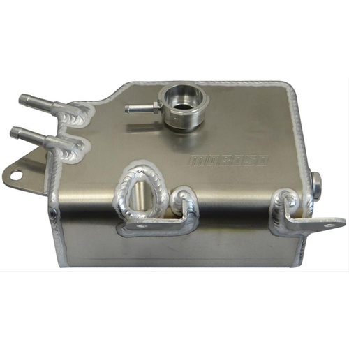 Moroso Coolant Expansion Tanks, Aluminium, Fabricated, Bolt-In, Natural, For Mazda, Each