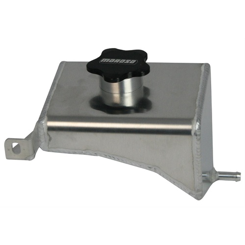 Moroso Coolant Tank, Expansion, Recirculating, Bolt-in, Aluminium, Natural, For Mazda, 1.8L, Each