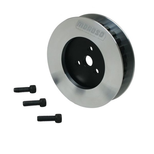 Moroso Pulley, Vacuum Pump, Gilmer Drive, 3.313in. Dia, Aluminium, Each