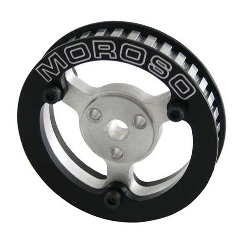 Moroso Vacuum Pump Pulley, Gilmer Type, 36 Tooth, 3 Bolt Mount Pattern, Use w/ Racing Vacuum Pumps Or Similar S