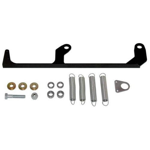 Moroso Throttle Return Spring, Black Powdercoated, Dual Spring, Bracket for Demon/Holley, King Demon/4500/4500 HP, Kit