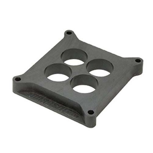 Moroso Carburetor Spacer, Plastic, 1in. Thick, 4-Hole, Square Bore, Each