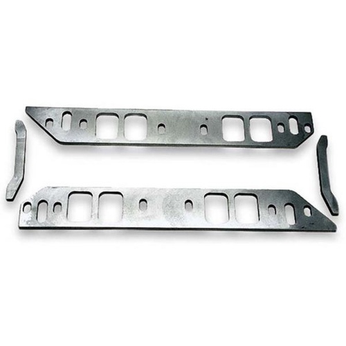 Moroso Spacers, Intake Manifold, Aluminium, Natural, 10.20in. Height, For Chevrolet, Big Block, Rectangular Port Heads, Pair