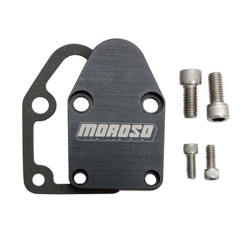 Moroso Fuel Pump Plate, Billet Aluminium, For Chevrolet Small Block,