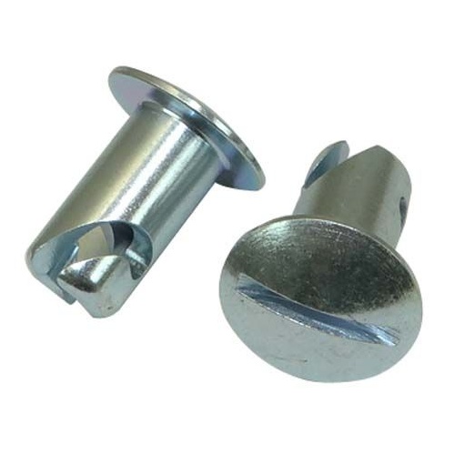 Moroso Quick Fasteners, Oval Slotted, 5/16in. x .450, Steel, 10pc