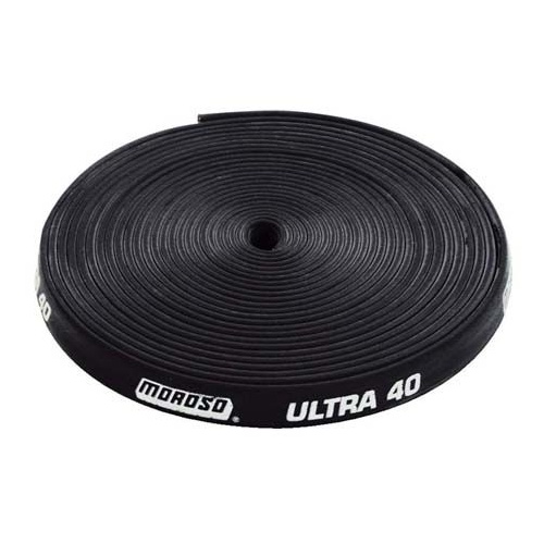 Moroso Sleeving, Spark Plug Wire, Silicon Rubber, Black, Slide-Over, 8.65mm, 25 ft., Each