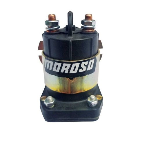 Moroso Relay, Alternator Shutdown, 12 V, 250 amps, Single Pole, Male Thread Terminal, Each