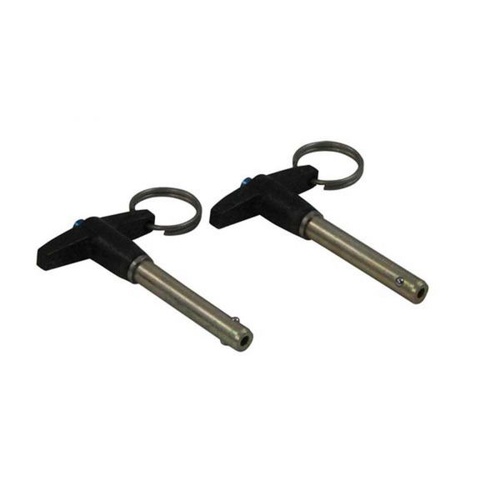 Moroso Pins, Quick-Release, 12, 800 lbs. Double Shear Load, Steel, 5/16in. Dia., 1.5in. Length, Pair