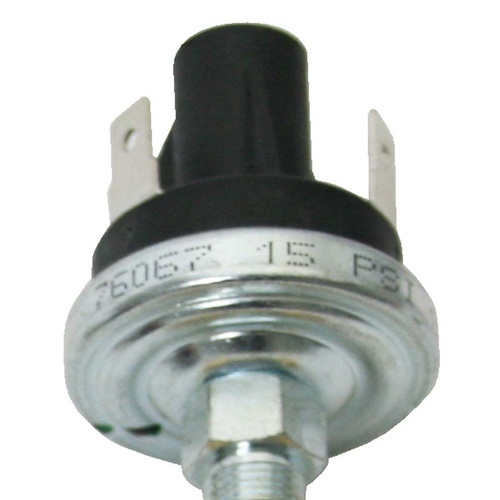 Moroso Low Oil Pressure Switch, for Warning Light #49500, 15 psi On, 50 psi Off, 1/8in. -27 NPT, Each