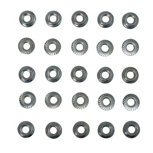 Moroso Nuts, Oil Pans, Etc. 5/16in. X 24in., 25 Pack