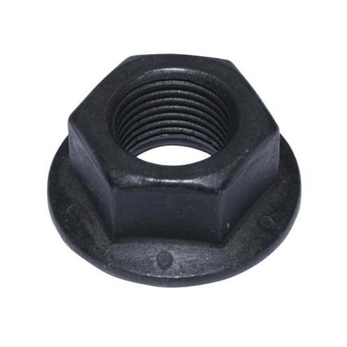 Moroso Lug Nut, Flange Seat, 5/8in. -18 Thread, Steel, Black Oxide, Open End, Each