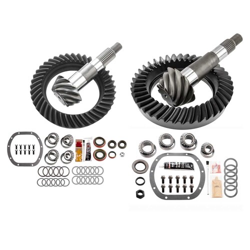 Motive Gear Ring and Pinion, 4.56 Ratio, For DANA REV/C8.25, 7.125/8.25 in., Kit