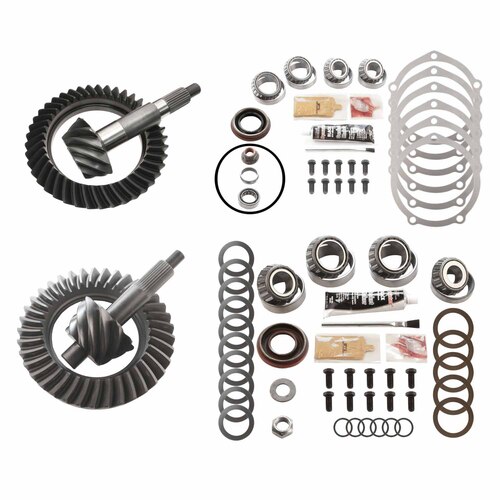 Motive Gear Ring and Pinion, 4.09/4.11 Ratio, For D44F/F9.0R, 8.5/9 in., Kit