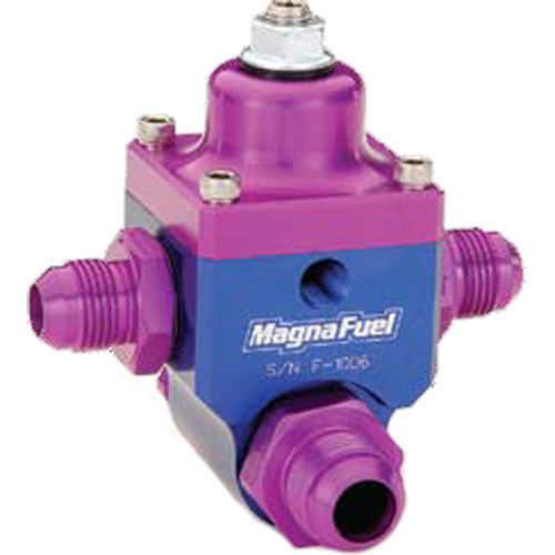 MAGNA FUEL 2 Port Flow Through Fuel Regulator- # 8 oulets