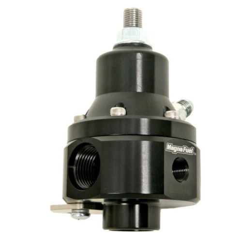 MAGNA FUEL Fuel Pressure Regulator, EFI, Boost Reference, Return Style, Black, 35-85 psi, Inline, Each