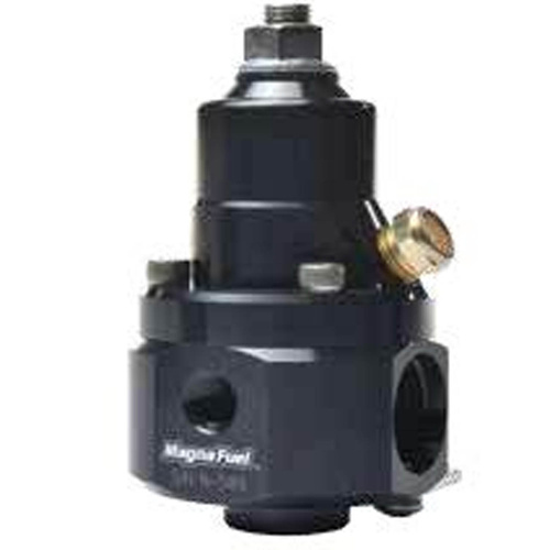 MAGNA FUEL Fuel Pressure Regulator, EFI, Return Style, Black, 35-85 psi, Inline, Each