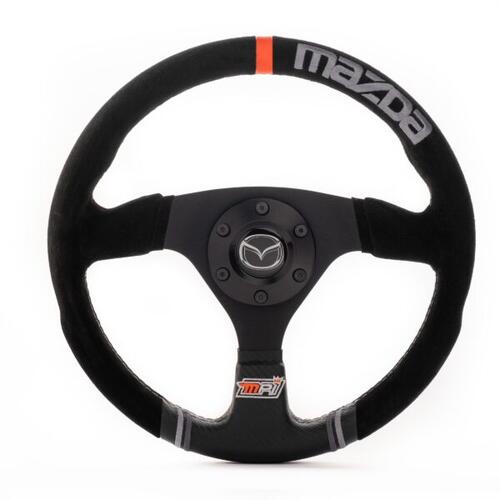 MPI Steering Wheel Flat Suede Mazda
