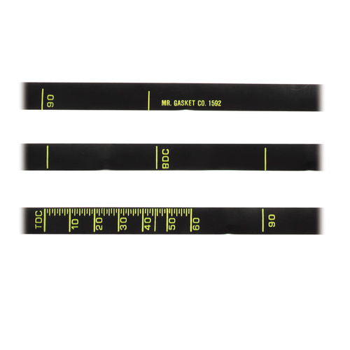 Mr. Gasket Timing Tape, 6 in. Diameter Balancer, For Chevrolet, Small Block, Each