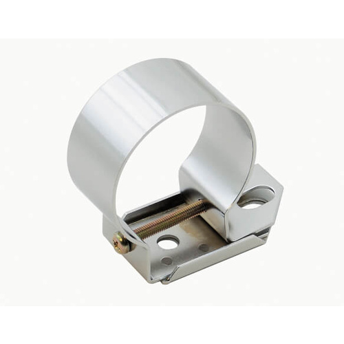 Mr. Gasket Coil Bracket Only, For Ford, Chrome, Each