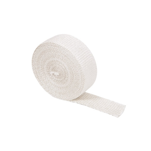 Mr. Gasket Exhaust Wrap, Inferno Shield, 1 in. Wide x 50 ft. Length, 1/16 in. Thick, White, Each