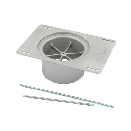 Mr. Gasket Street Scoop, Convert Dual to Single, 4-Barrel, Polished, Aluminium, Natural, Each