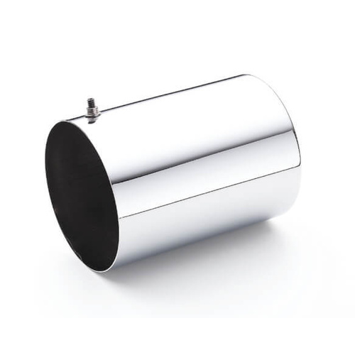 Mr. Gasket Oil Filter Cover, Large, 5-3/16 in. Height, 3-13/16 Standard Spin-On, Chrome, Each