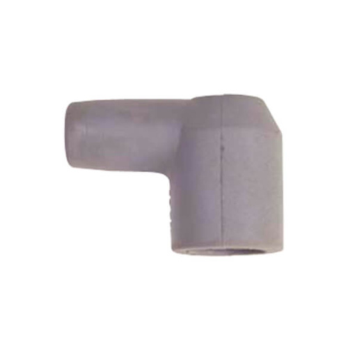 MSD Distributor Boots, Gray, Female Socket, 8.5mm, 90 Degree Boots, Set of 100