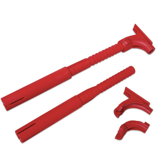 MSD Hemi Tubes, 8 Red Tubes, Pro Stock Hemi, For Ford, Mopar, Set of 8