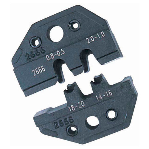 MSD Wire Crimping Tool Dies, Weathertight Terminal Dies, Steel, for -35051 Pro-Crimp Tool, Each