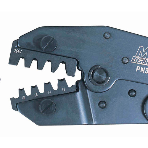 MSD Wire Crimping Tool Dies, Deutsch Terminal Dies, Steel, for -35051 Pro-Crimp Tool, Each