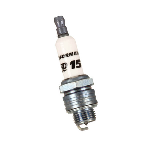 MSD Spark Plug, Standard, Gasket Seat, Iridium, 14mm Thread, 0.3750 Reach, 13/16 Hex, Each