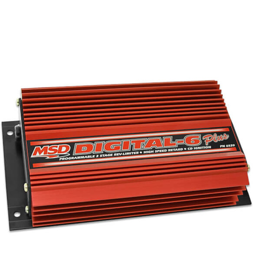 MSD Ignition Box, Digital-6 Plus, Digital, Capacitive Discharge, Universal, Points, Electronic, Each
