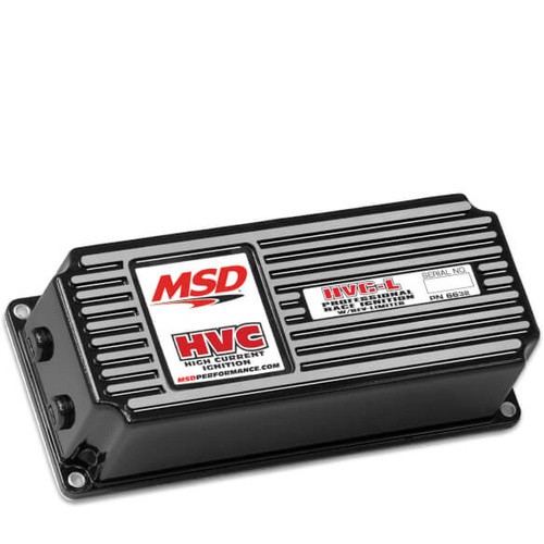 MSD Ignition Box, 6 HVC-L CD, Analog, Capacitive Discharge, Soft Touch Rev Limiter, Universal, Each