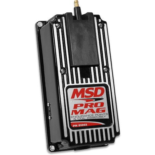 MSD Magneto Products, Points Box 12 Amp Pro Mag, Black
