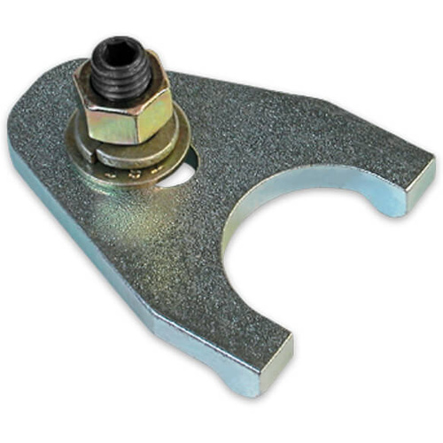 MSD Distributor Hold-Down Clamp, Billet Steel, Natural, For Chevrolet, Small/Big Block, Each