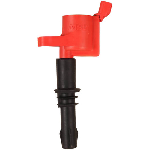 MSD Ignition Coil, 2004-2008 For Ford 4.6L/5.4L 3-Valve Engines, Red, Each