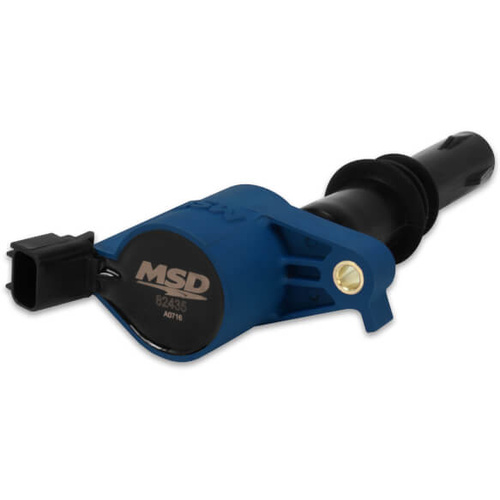 MSD Ignition Coils, Direct Replacement, Coil Pack, Epoxy, Blue, For Ford, For Lincoln, 4.6L/5.4L, SOHC, 3V, Each