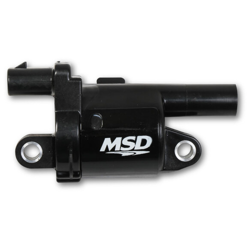 MSD Ignition Coil, Blaster OEM, Coil Pack, Epoxy, Female/Socket, Black, Round, For Cadillac, For Chevrolet, For GMC, Each