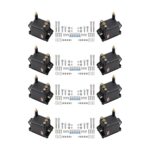 MSD Coils, Coil, Pro Cdi 600, Black 8-Pack