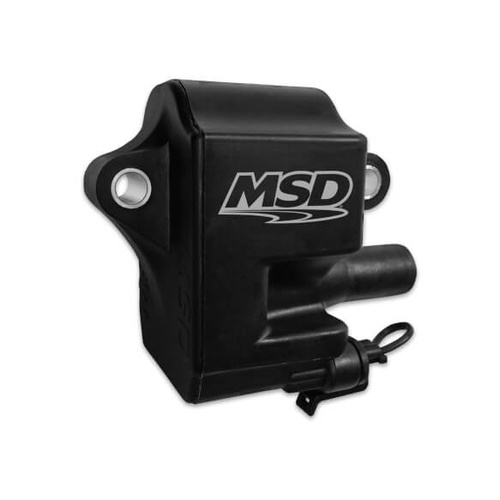 MSD Ignition Coil, Pro Power Series 1997-2004 GM LS1/LS6 Engines, Black, Each