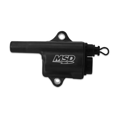 MSD Ignition Coil, Black Pro Power GM LS Truck Style , Each