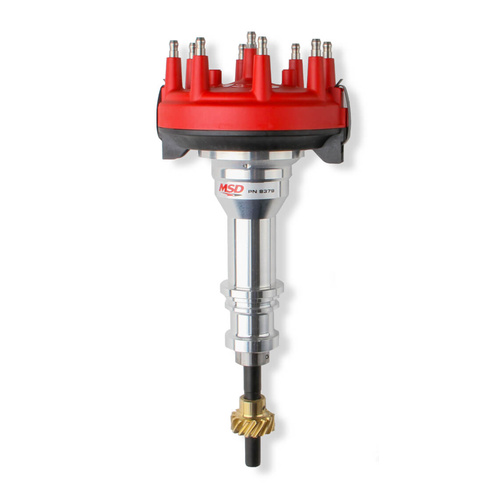 MSD Distributor, Pro-Billet Crank Trigger, Mechanical Advance, For Ford, 289-302, Each