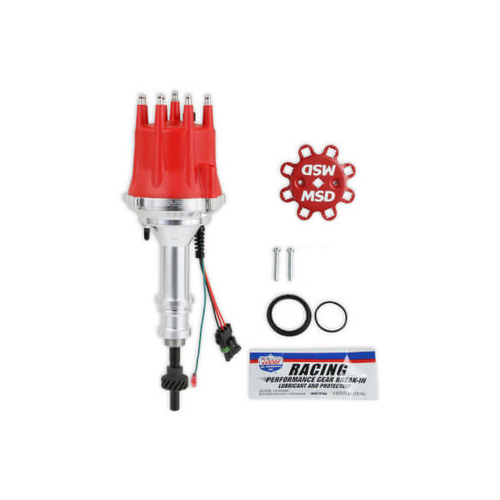 MSD For Ford Distributor, Dist, For Ford 289/302, E-Curve, SteelGear