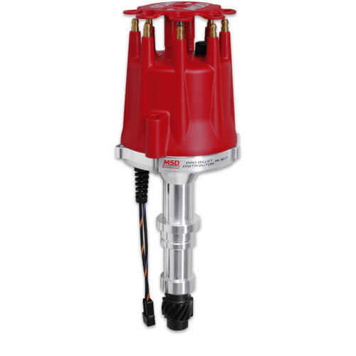 MSD Distributor, Pro-Billet, Magnetic Trigger, Mechanical Advance, For Buick, 400, 430, 455, Each