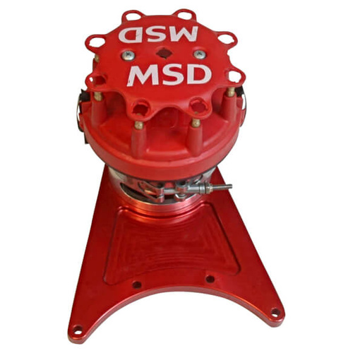 MSD Distributor, Pro-Billet Front Drive, Magnetic Trigger, Mechanical Advance, For Chevrolet, Big Block, Each