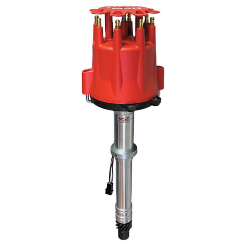 MSD Distributor, Pro-Billet, Magnetic Trigger, Mechanical Advance, For Chevrolet, Big/Small Block, Each