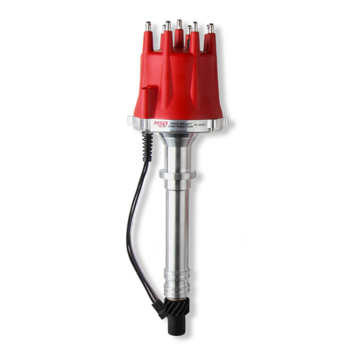 MSD Distributor, Pro-Billet, Magnetic Trigger, Mechanical Advance, For Chevrolet, Big/Small Block, Each