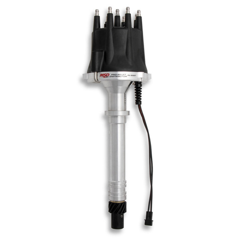 MSD Distributor, Pro-Billet, Magnetic Trigger, Mechanical Advance, For Chevrolet, Big/Small Block, Each
